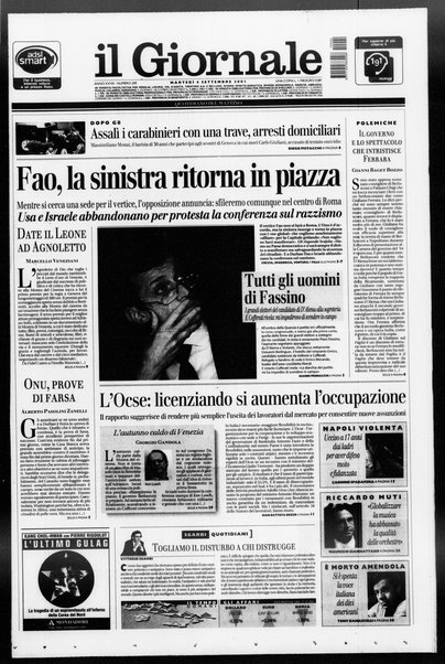 Il giornale : quotidiano del mattino